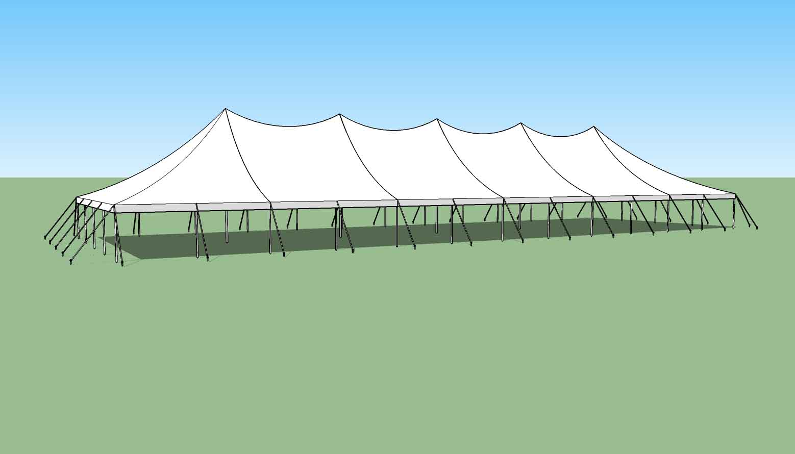 40x120 High Peak Party tent